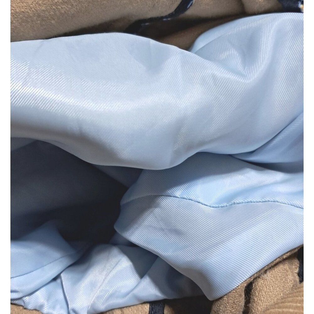 Y2K Lands End Corduroy Blazer Womens Size 12 Tan Jacket - Picture 12 of 13